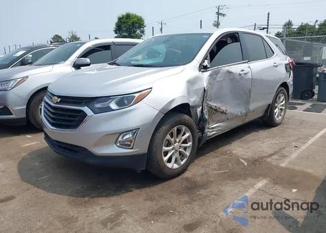 2020 Chevrolet Equinox Fwd Lt 1.5L Turbo из США, поврежденный, VIN 3GNAXKEV8LS608403